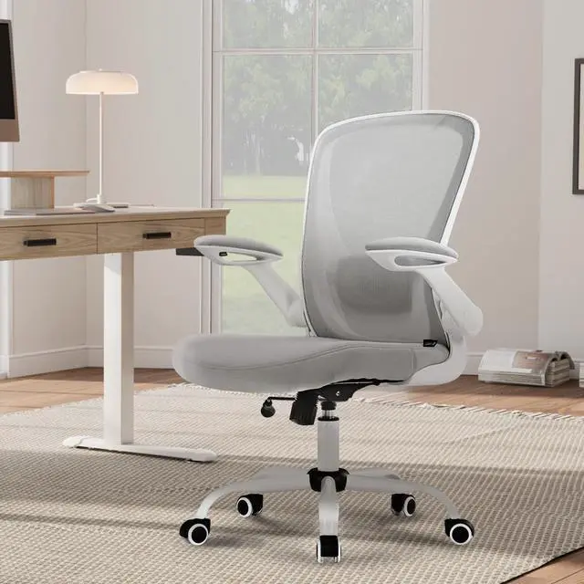 Alt view image 5 of 5 - Eureka Ergonomic Office Chair, Mesh Ergonomic Desk Chair with Adjustable Height Gray
