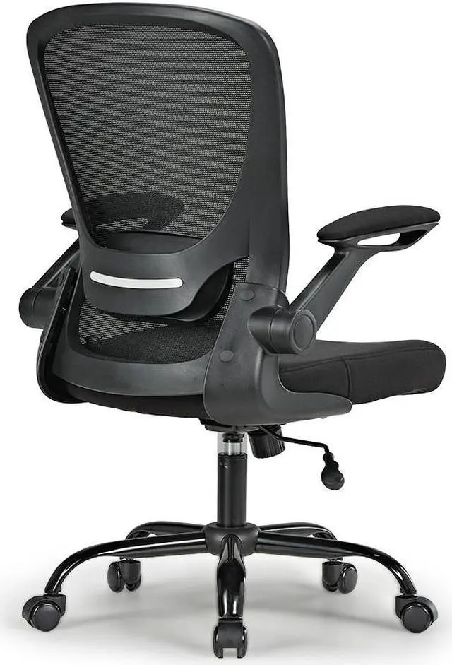 Alt view image 2 of 6 - Eureka Ergonomic Office Chair, Mesh Ergonomic Desk Chair with Adjustable Height Black
