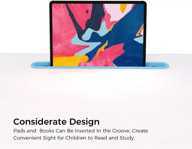 Alt view image 7 of 7 - 39in Adjustable Kids Activity Table | 6-Level Height Children Study Desk