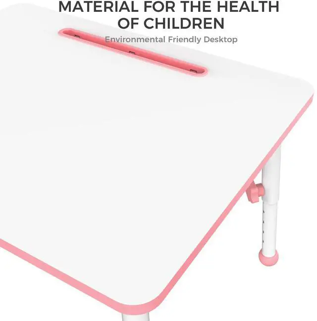 Alt view image 5 of 7 - 23" Adjustable Kids Activity Table | 6-Height Toddler Study & Play Desk