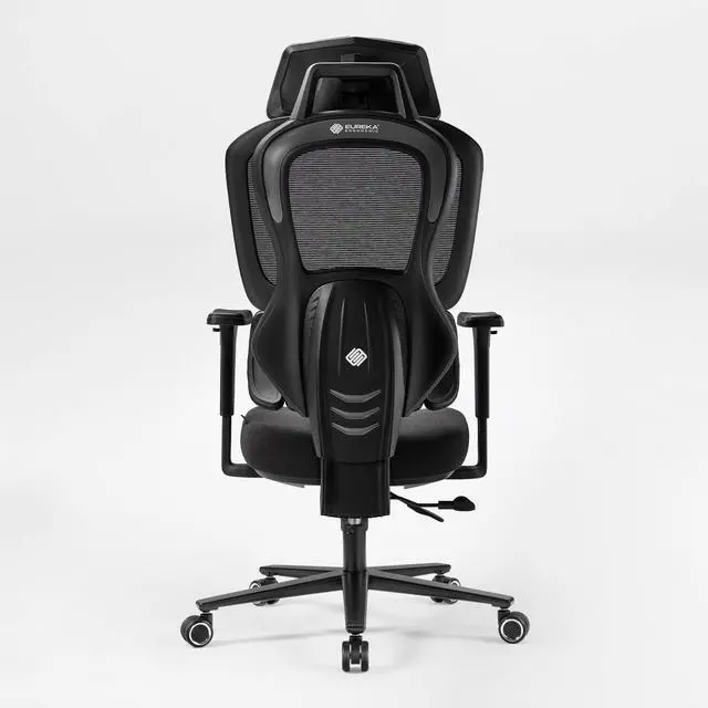 Alt view image 6 of 7 - EUREKA ERGONOMIC Hybrid Ergonomic Gaming Chair - 3D Adjustable Armrests, Dynamic Lumbar Support & Headrest, High-Back Mesh Computer Desk Chair for Gaming