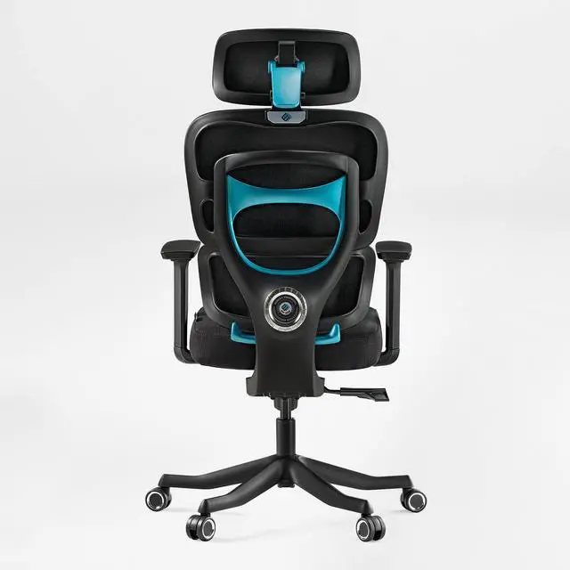 Main image of EUREKA ERGONOMIC Hybrid Ergonomic Gaming Chair - 3D Adjustable Armrests, Dynamic Lumbar Support & Headrest, High-Back Mesh Computer Desk Chair for Gaming