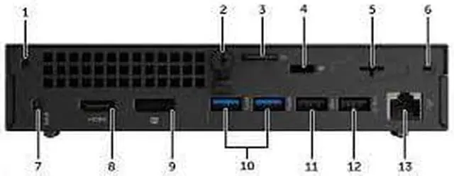 Main image of Dell Optiplex 3040 Micro i5-6500T 2.50GHZ 8GB 256GB SSD Windows 10 Pro