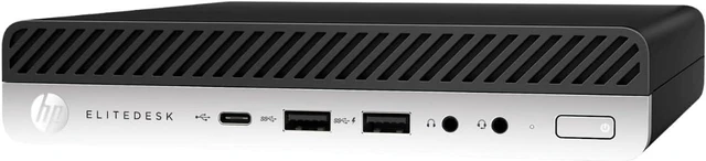 Alt view image 5 of 6 - HP EliteDesk 705 G4 Micro A5-Pro 2400GE GHZ 8GB 256GB SSD 11 Pro