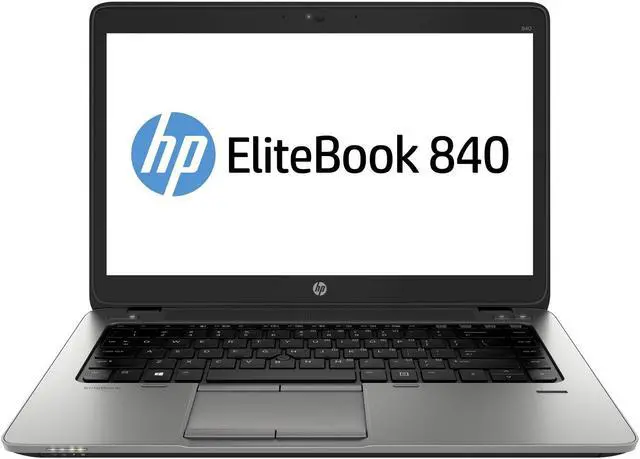 Alt view image 2 of 3 - HP EliteBook 840 G2 Intel i5-5200U 2.20GHz 8GB RAM 256GB SSD Win 10 Pro Webcam