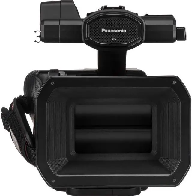 Alt view image 3 of 9 - Panasonic AG-DVX200 4K Professional Camcorder W/ 64GB Memory Card, Bag, Tripod, Led Light and More