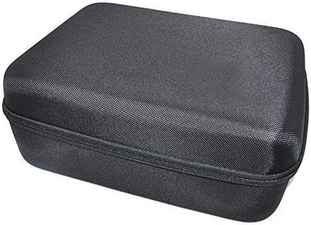Alt view image 2 of 10 - Geekria Shield Case for Large-Sized Over-Ear Headphones, Replacement Protective Hard Shell Travel Carrying Bag with Cable Storage, Compatible with Sennheiser HD820 (Drak Grey)