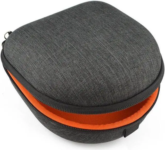 Alt view image 2 of 12 - Headphones Case for Women Small Folding On-Ear Headphones Kanen I39, Ailihen I35, SoundIntone Ms200, Liboer, Marvotek On-ear and more / Hard Shell Carrying Case / Headset Travel Bag
