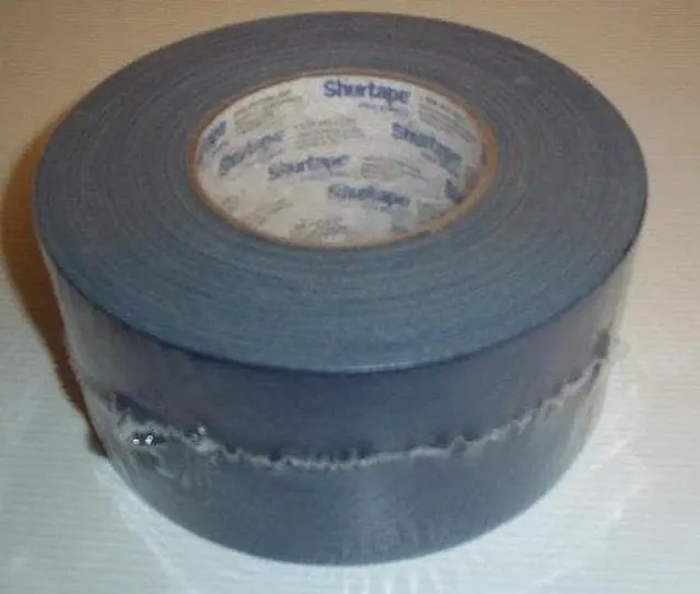 Main image of Shurtape DC 181 HVAC Grade Flex Cloth Duct Tape, 110m Length x 48mm Width, Metalized with Black Print Pack of 1