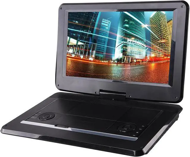 Alt view image 8 of 20 - Osram - SDVD1566 - SYLVANIA(R) SDVD1566 15.6 Swivel Screen Portable DVD & Media Player