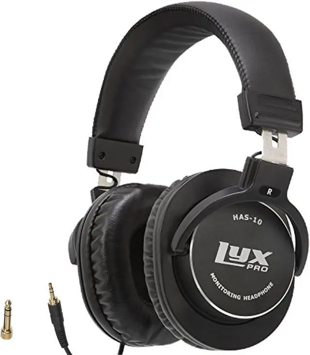 Alt view image 7 of 9 - LyxPro HAS-10 Closed Back Over-Ear Headphones, Lightweight and Comfortable