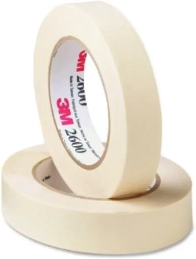 Alt view image 2 of 5 - 3M Masking Tape 1"x60 Yds Tan 260024ARL