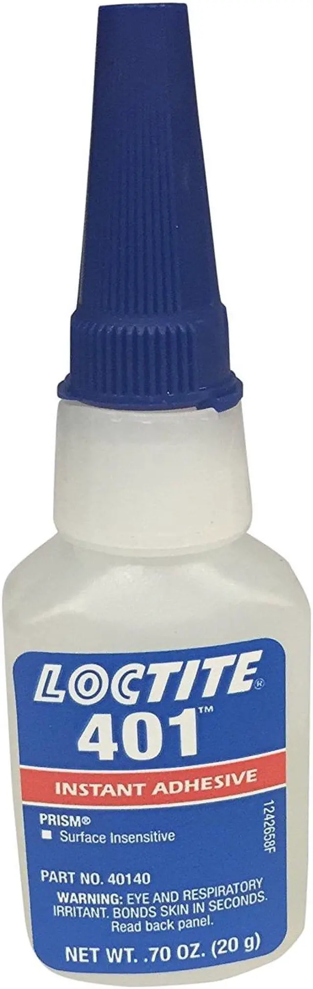 Alt view image 4 of 7 - LOCTITE 135429 Instant Adhesive, Series 401, 20 g, Bottle, Clear