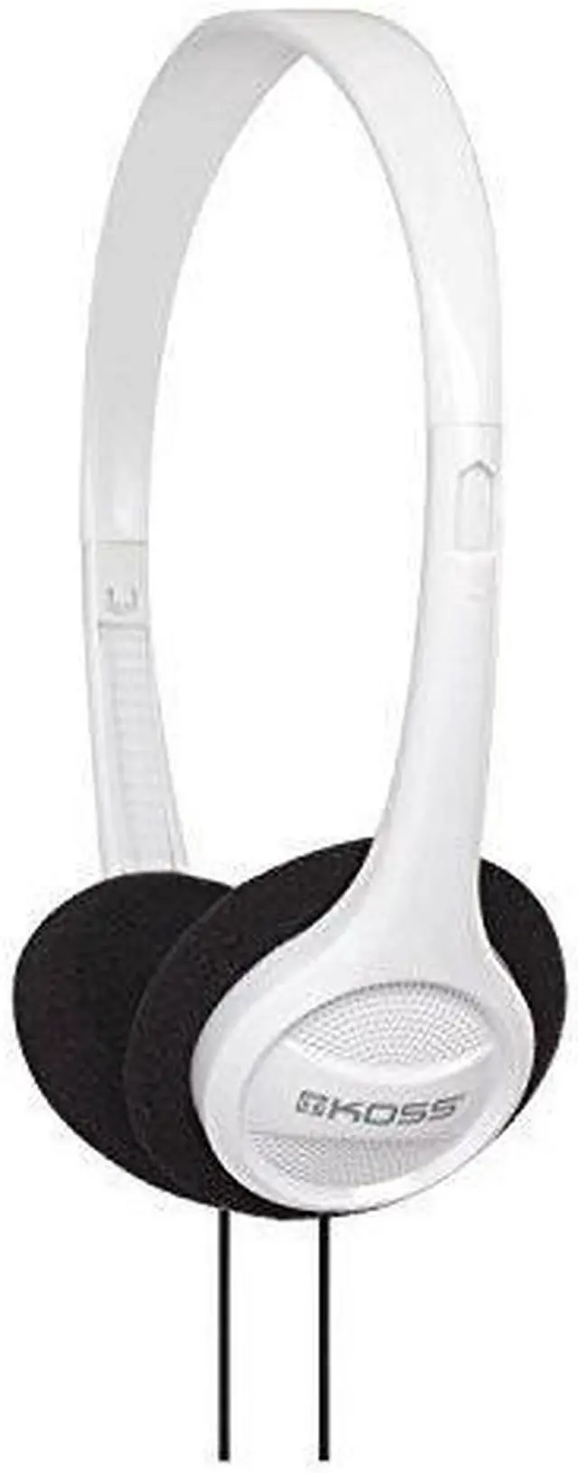 Alt view image 2 of 4 - Koss Stereo Headphones On Ear White KPH7W Wired Over the Head Adjustable Headband