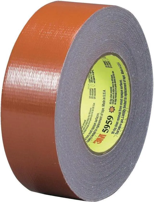 Main image of 3M 5959 Painter's Tape, 48 mm W x 41 1/10 m L, 12 mil Thick, Red, Rubber