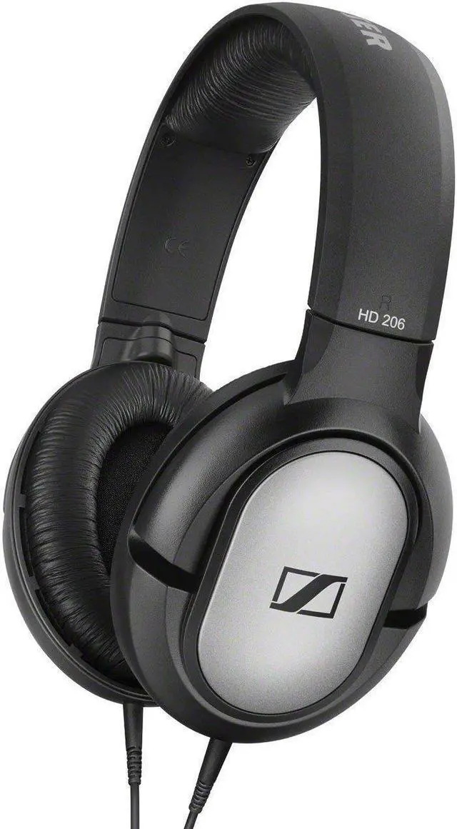 Main image of Sennheiser HD 206 Lightweight Closed_back Over_ear Headphones