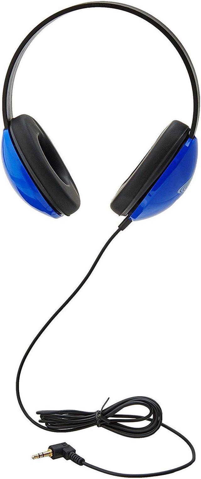 Califone 2800_BL Listening First Stereo Headphones_ Blue - Newegg.com