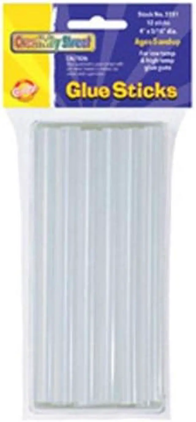 Alt view image 4 of 8 - Chenille Kraft Glue Sticks 4"x5/16" 12/PK 3351