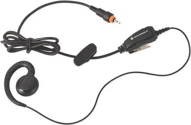 Main image of MOTOROLA HKLN4455F Earpiece,Black,48 In. L,Ear Loop