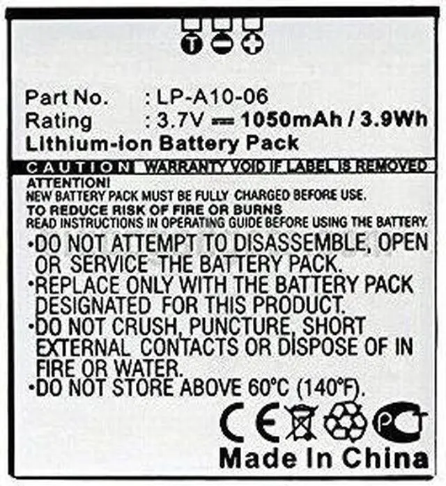 Alt view image 2 of 4 - Replacement 3.7V 850mAh CP-LP106, GB2-BATT-PLU, LP-A05-02, LP-A07-03, LP-A08-05, LP-A10-06, LP-B10-03 Battery for Golf Buddy Pro & Golf Buddy Tour GPS Range Finders