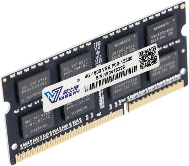 Alt view image 2 of 3 - Vaseky 4GB 1600MHz PC3-12800 DDR3 PC Memory RAM Module for Laptop