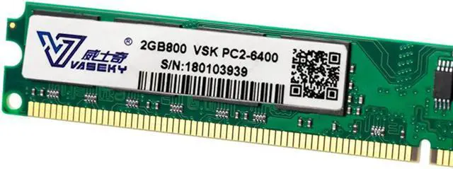 Alt view image 4 of 5 - Vaseky 2GB 800MHz PC2-6400 DDR2 PC Memory RAM Module for Desktop