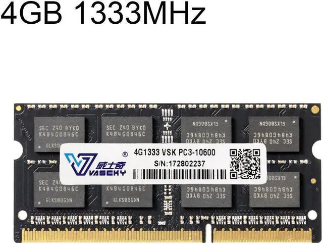 Main image of Vaseky 4GB 1333MHz PC3-10600 DDR3 PC Memory RAM Module for Laptop