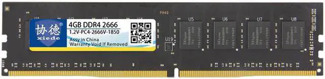 Main image of XIEDE X054 DDR4 2666MHz 4GB General Full Compatibility Memory RAM Module for Desktop PC