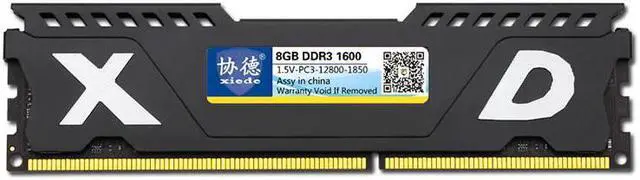 Main image of XIEDE X068 DDR3 1600MHz 8GB Vest Full Compatibility Memory RAM Module for Desktop PC