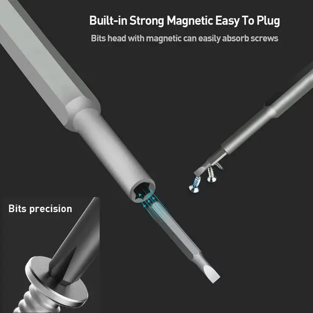 Alt view image 7 of 7 - WEEKS 25 in 1 Disassembly Tool Screwdriver Set