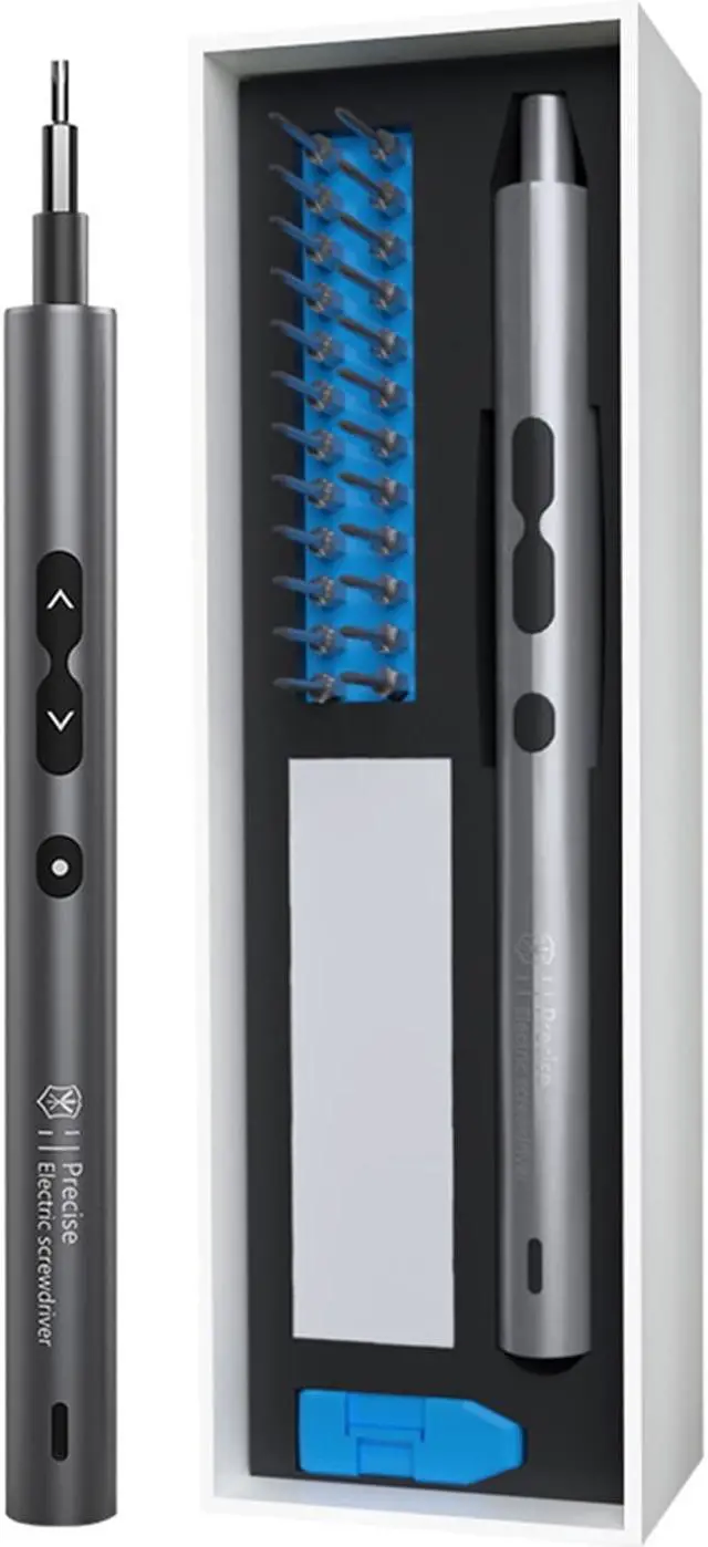 Main image of 28 in 1 Precision Electric Screwdriver Set with LED Light