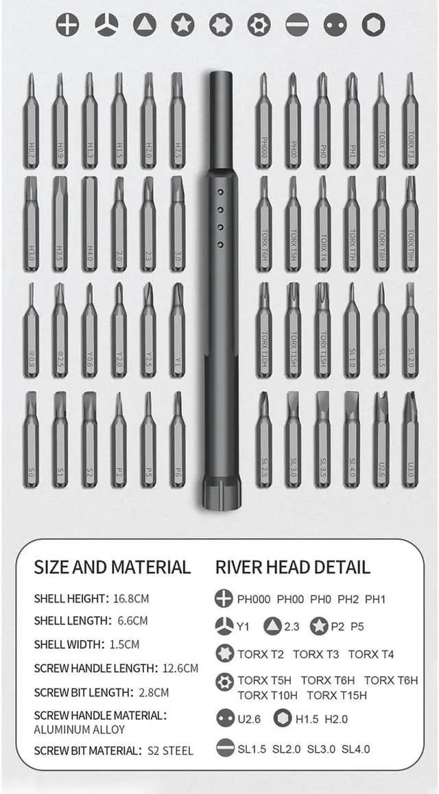 Alt view image 2 of 7 - 24 in 1 S2 Precision Screwdriver Set