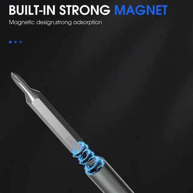 Alt view image 5 of 7 - 25 in 1 Screwdriver Set Magnetic Repair Tools