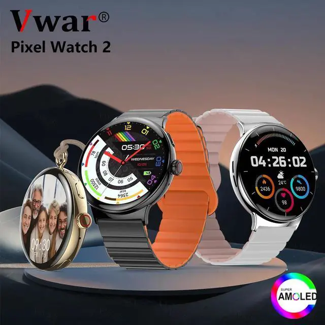 Alt view image 2 of 5 - 2024  LA24 Max Smart Watch 1.43" AMOLED Always-on Display Bluetooth Call Men Women Smartwatch Pixel 2 for Google iPhone