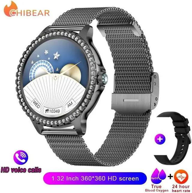 Main image of VWAR Smart Watch Ladies Sport Fitness Bluetooth Call Waterproof IP67 Bracelet True Red Blood Oxygen Tracker Smartwatch Woman