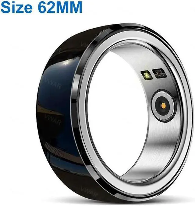 Main image of Smart Ring VWAR R2 Activity Tracker Blood Oxygen Blood Pressure Heart Rate Sleep Monitor Waterproof Heart Men Women Smart finger