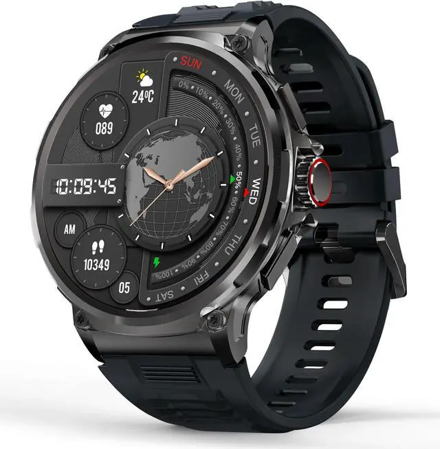 Main image of 2024 POWER 710mAh Smartwatches For Men Long Battery Life 1.85'' Biggest Screen Bluetooth Call Digital Men's Smart Watch