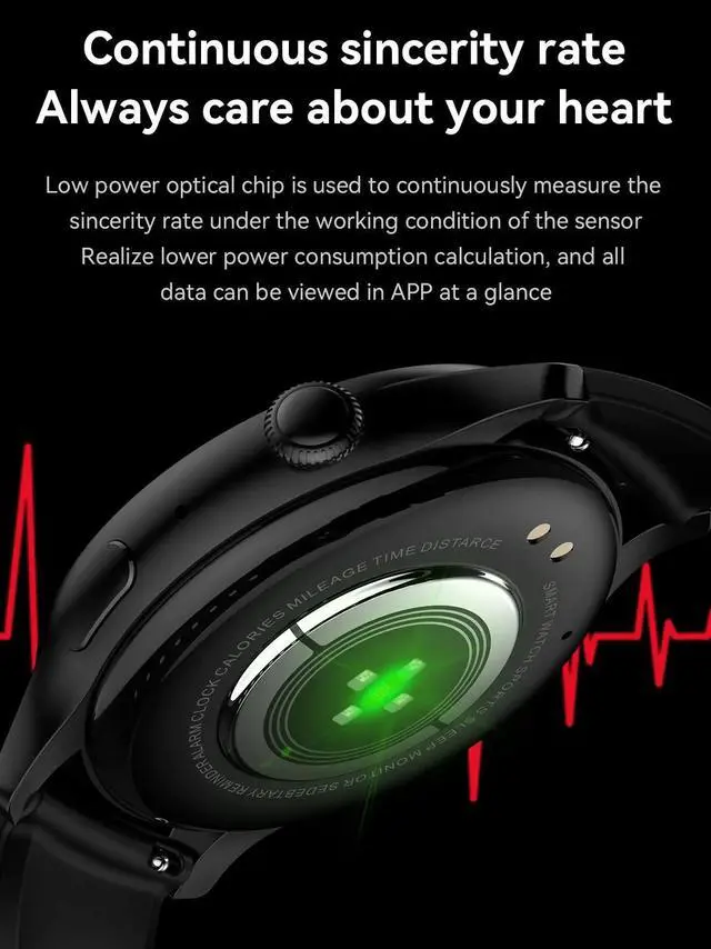 Alt view image 6 of 6 - HK85 Smart Watch Men AMOLED Screen NFC Waterproof Sport Fitness Tracker Bluetooth Call Smartwatch Women For Android IOS