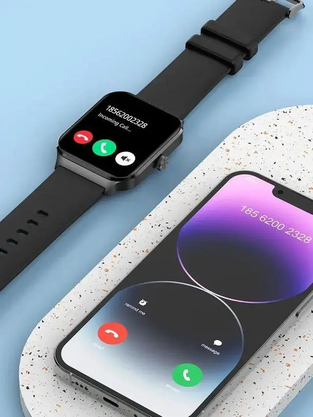 Alt view image 4 of 5 - 2024 P60 Smart Watch GTS 4 for Men Women Android IOS Sports Smartwatch Bluetooth Call SpO2 Heart Rate Monitor Watches