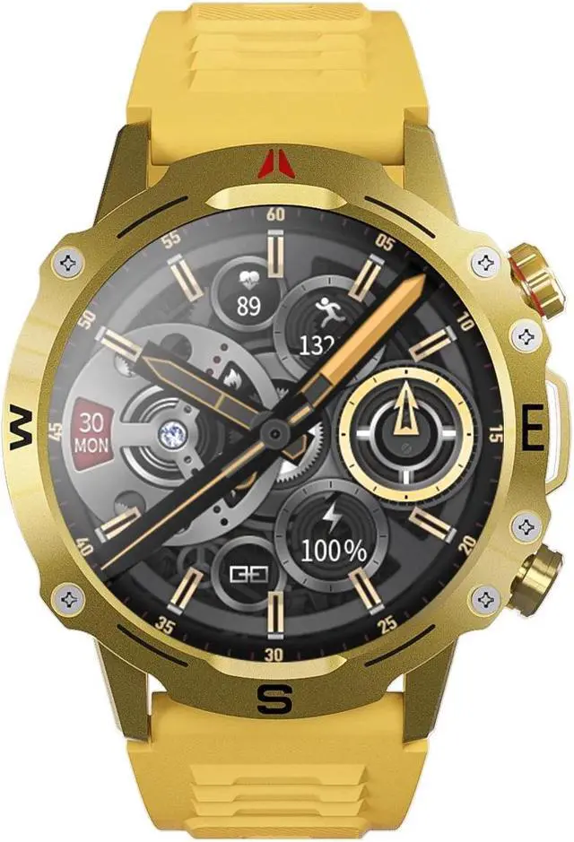 Main image of Zordai OD2 Smart Watch Men Long Standby HD Smartwatch ECG Blood Oxygen Monitoring NFC GPS Compass IP68 Waterproof Sport Watch