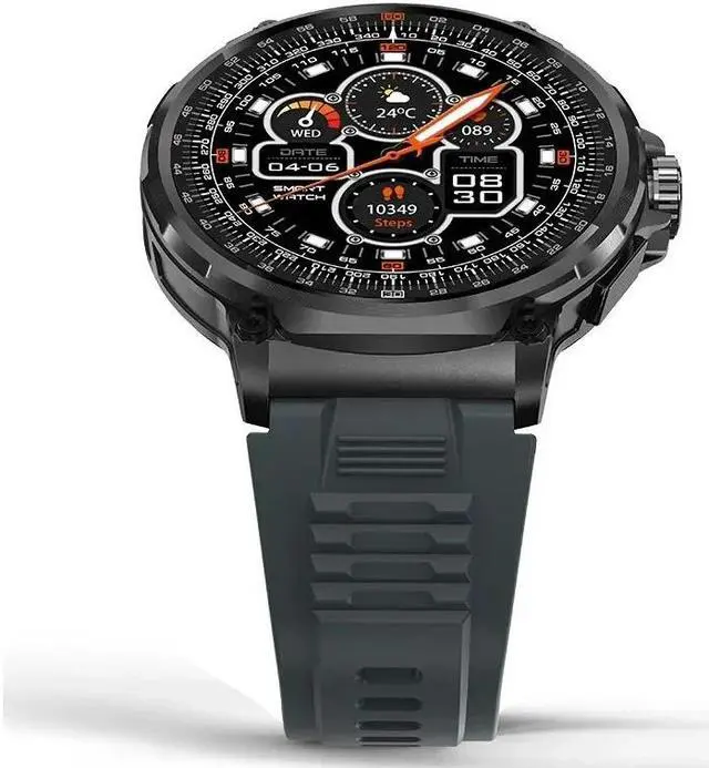 Alt view image 3 of 5 - [ ] V69 1.85" Ultra HD Display Smartwatch Men 710 mAh Large Battery, 400+ Watch Faces Smart Watch For Android iOS Phone