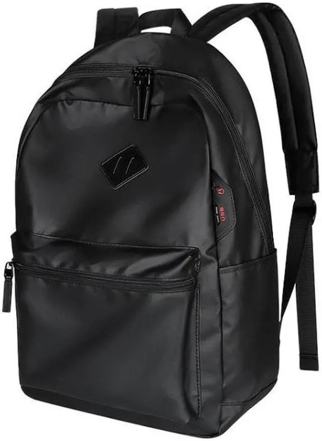 Main image of SJ03 13-15.6 inch Universal Large-capacity Laptop Backpack with USB Charging Port & Headphone Port (Black)