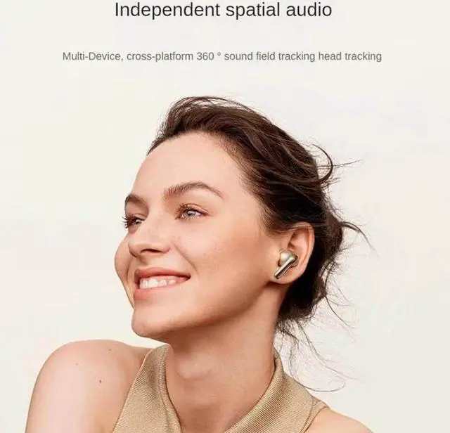 Alt view image 7 of 7 - Buds 4 Pro 48dB Noise Cancelling Bone Sensor Wireless Earphone (Black)