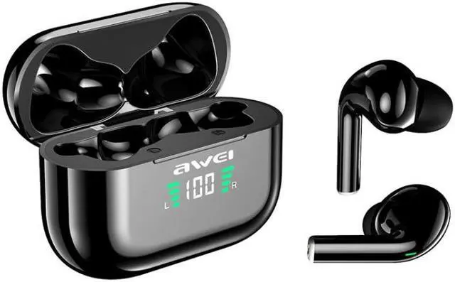 Alt view image 4 of 7 - awei T29P Bluetooth V5.0 LED Digital Display Ture Wireless Sports IPX4 Waterproof TWS Headset with Charging Case