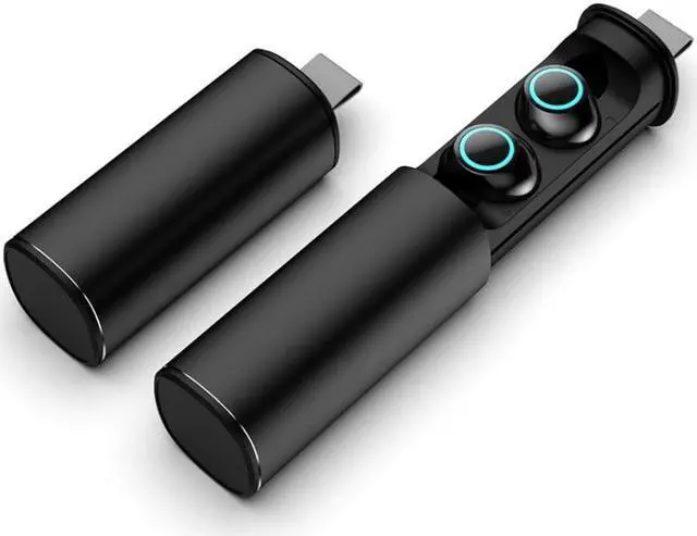 Alt view image 2 of 6 - S5 Twins Sports Magnetic Ear-in TWS Bluetooth V5.0 Wireless Earphones (Red)