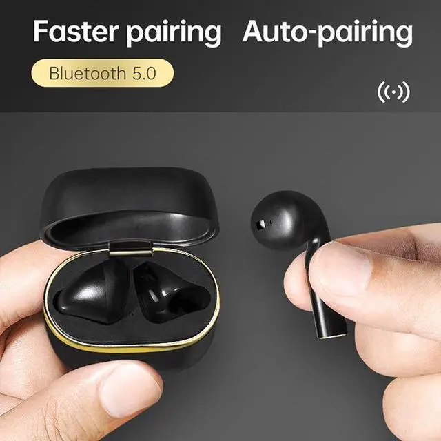 Alt view image 7 of 7 - Fineblue J1 Pro Bluetooth 5.0 TWS Wireless Bluetooth Earphone (Black)