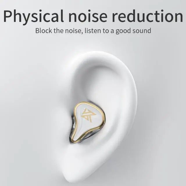 Alt view image 4 of 7 - KZ SK10 1DD+1BA Hybrid Technology Bluetooth 5.2 True Wireless TWS Earphone SK10(Black) (Black)