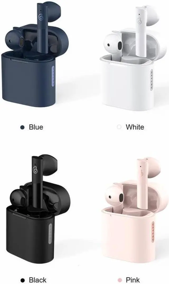 Alt view image 2 of 7 - Youpin Haylou Moripods T33 Bluetooth 5.2 TWS True Wireless Bluetooth Earphone (Pink)