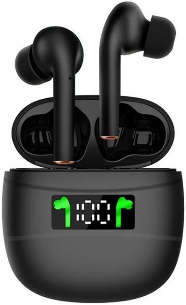 Main image of J3 Pro TWS Hifi Wireless Bluetooth 5.2 Earphone LED Display Waterproof Sports Gaming Headset Noise Earbuds (Black)
