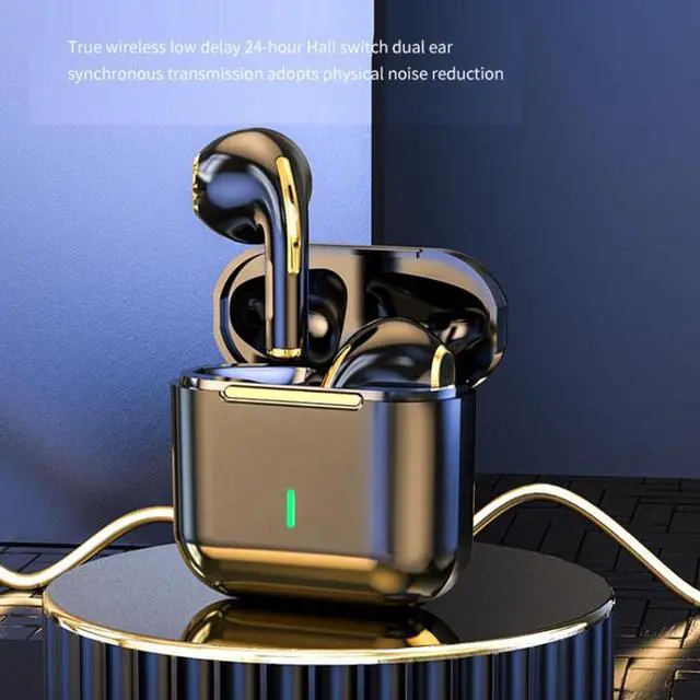 Alt view image 2 of 7 - HXSJ Air-S4 Bluetooth 5.1 True Wireless HiFi Stereo Earphones with Charging Case (White)